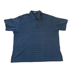 Polo by Ralph Lauren Blue and White Striped Polo